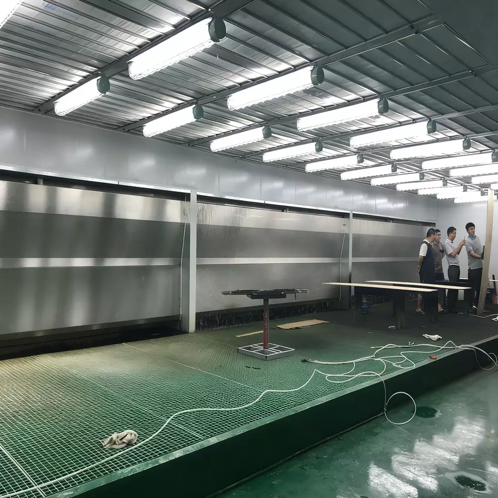300㎡ Large Dust-free Spray Booth