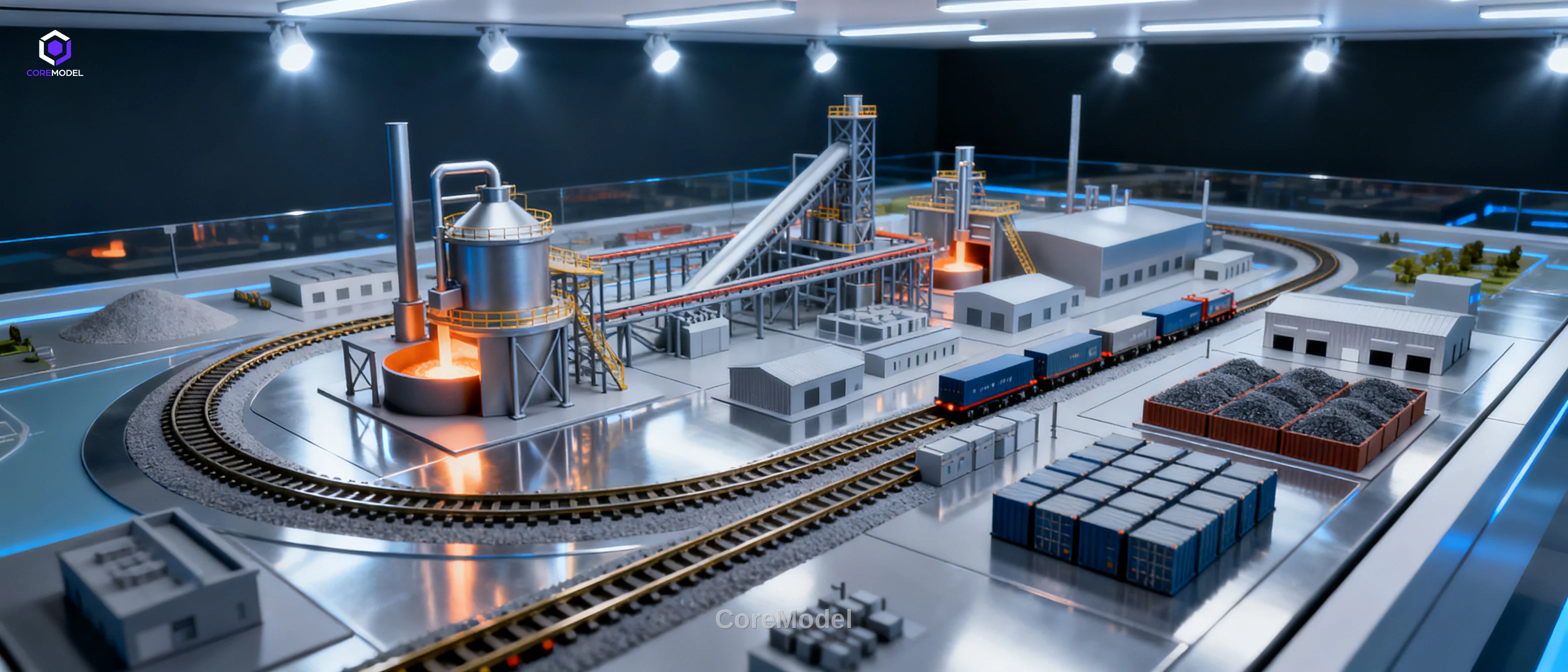 Steel Plant Process Model - E