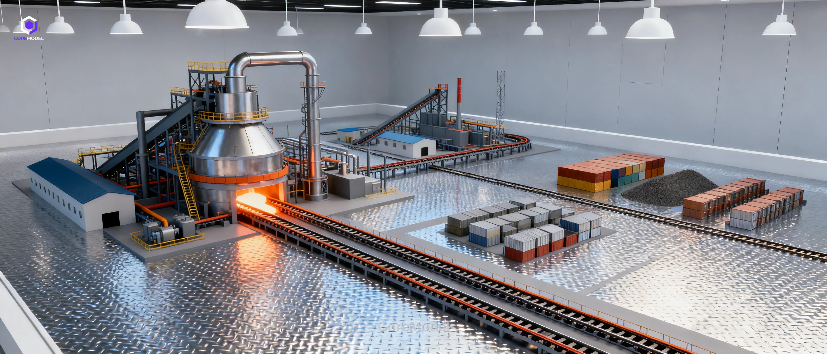 Steel Plant Process Model - B
