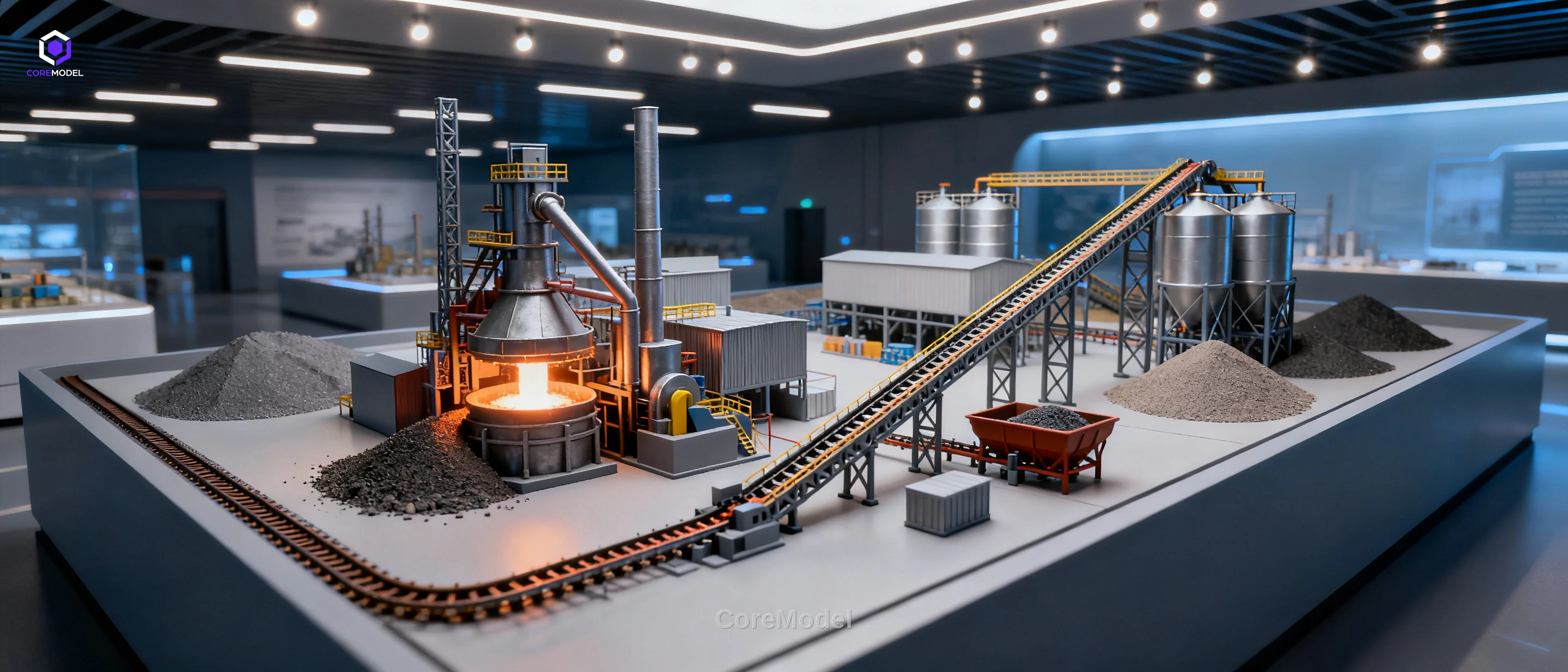 Steel Plant Process Model - E