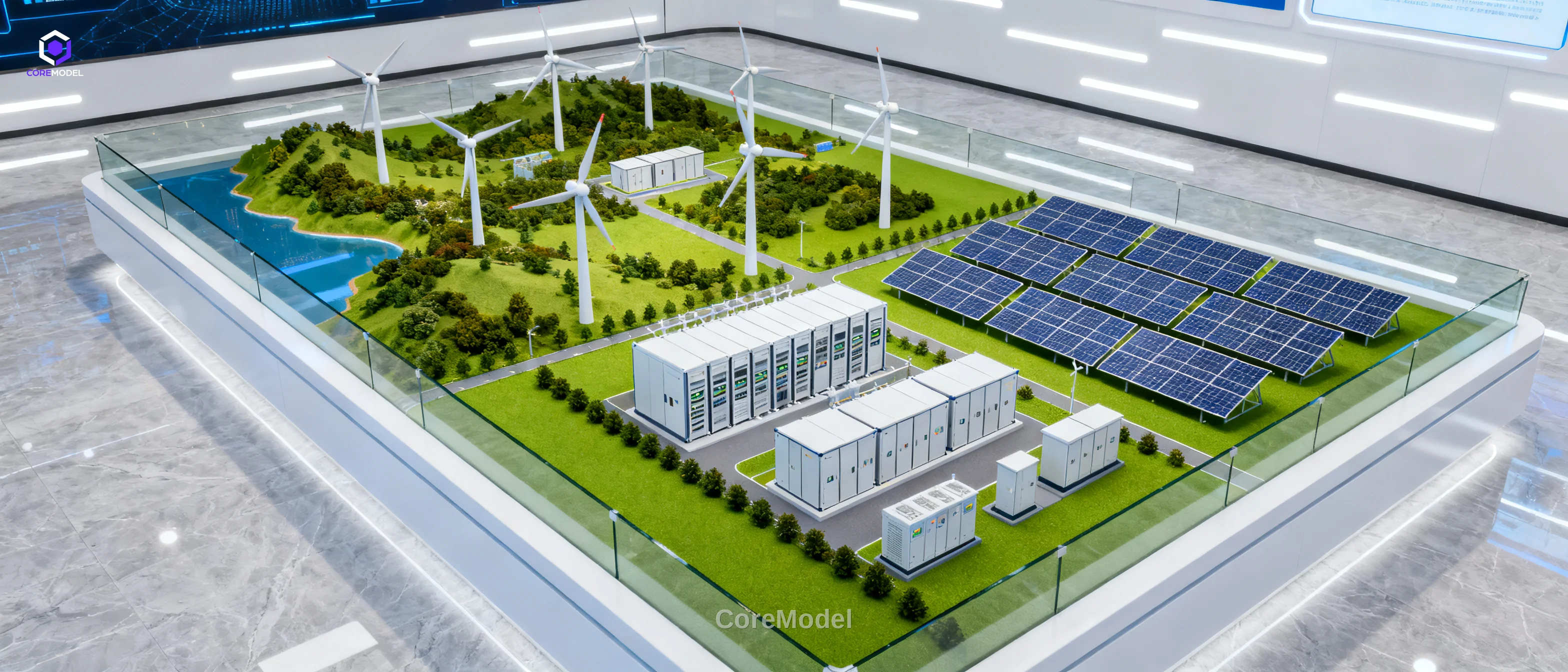 Wind Farm Scale Model - B