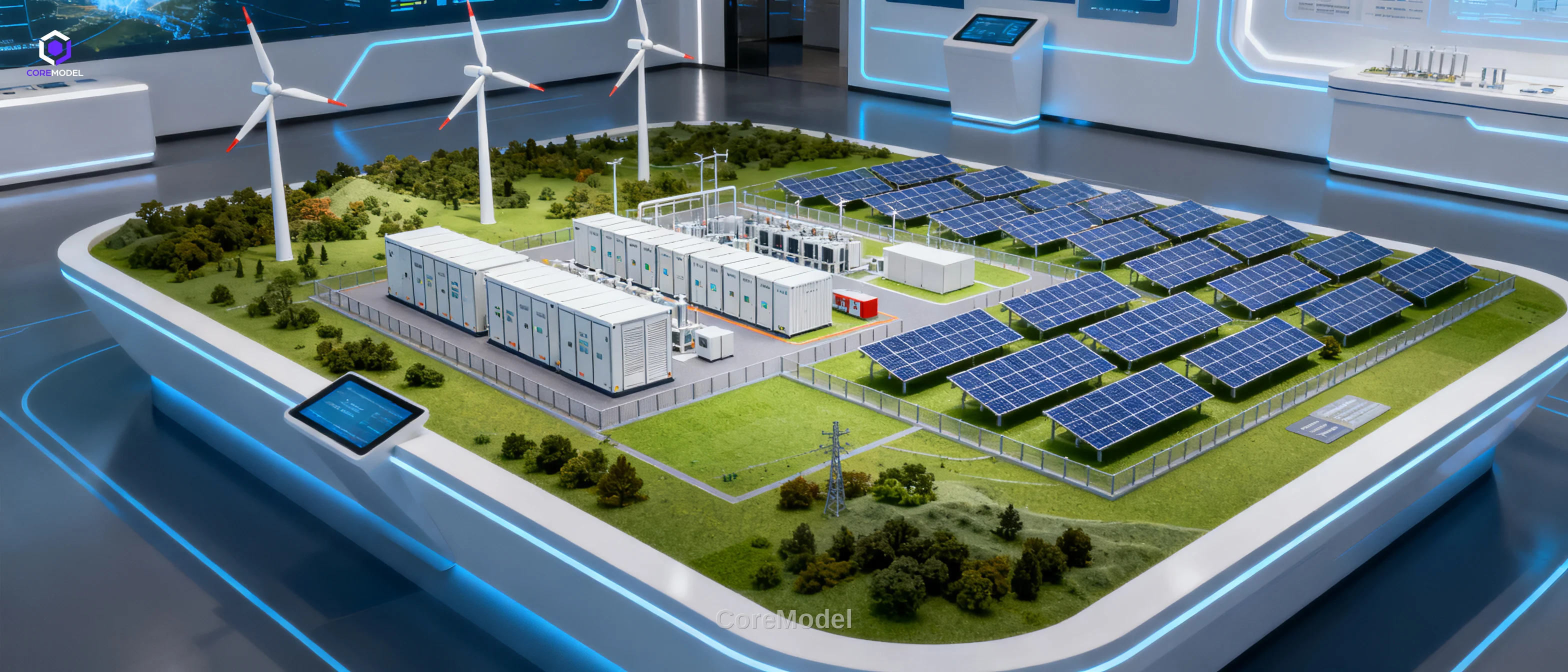 Wind Farm Scale Model - D
