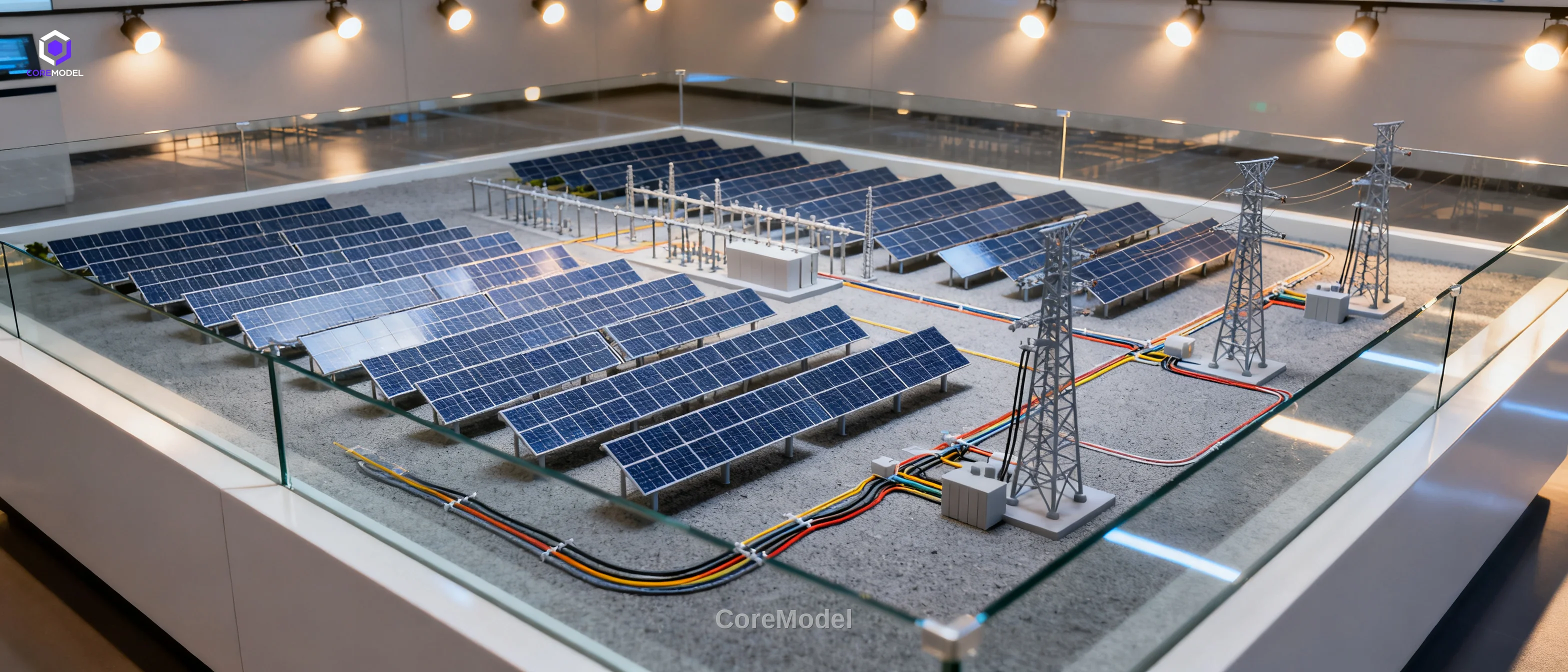 Solar PV Array Demonstration Model - C