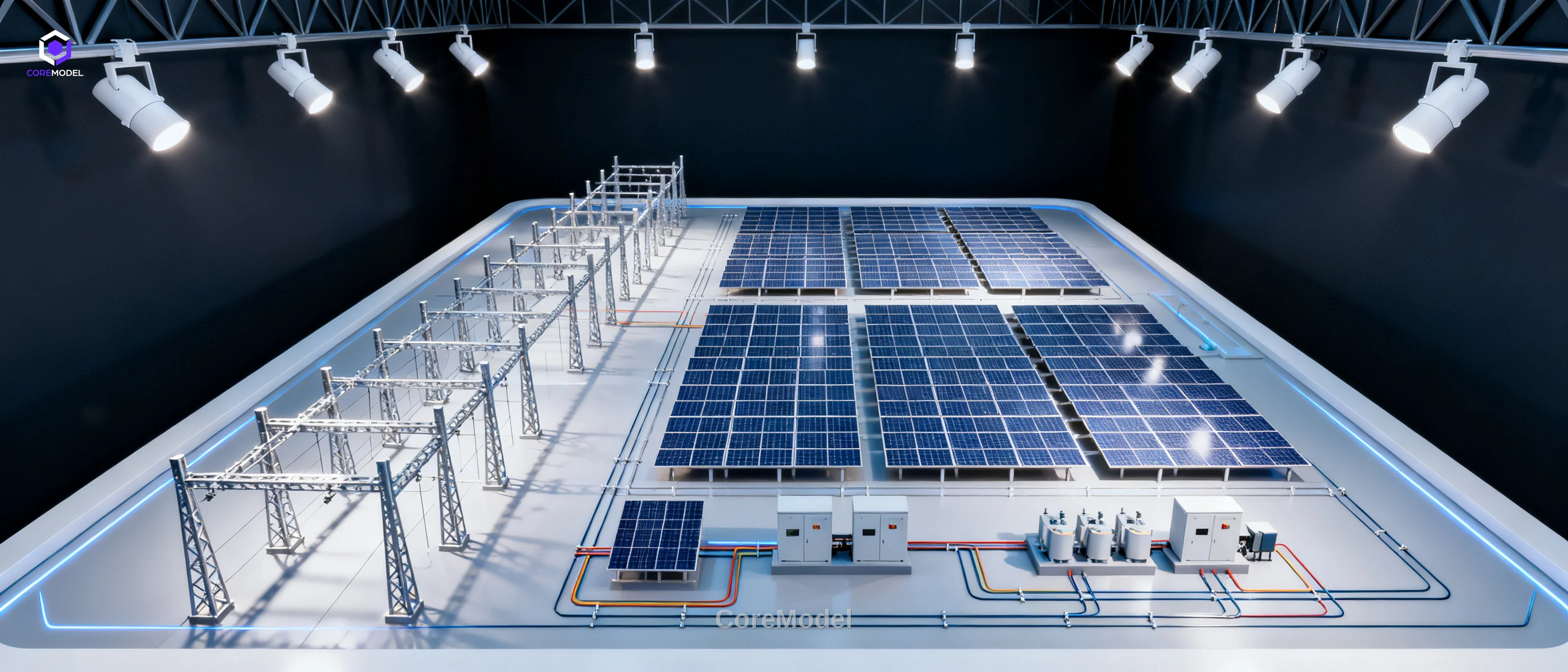 Solar PV Array Demonstration Model - D