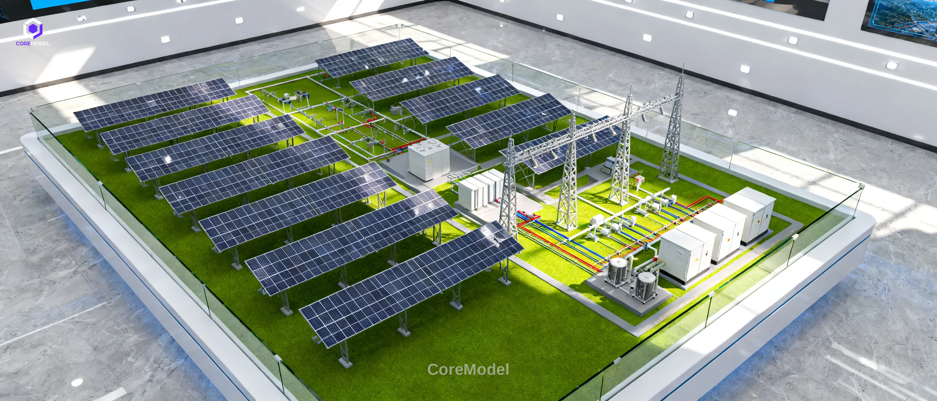 Solar PV Array Demonstration Model - E