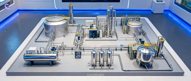 Hydrogen Plant Process Scale Model - A