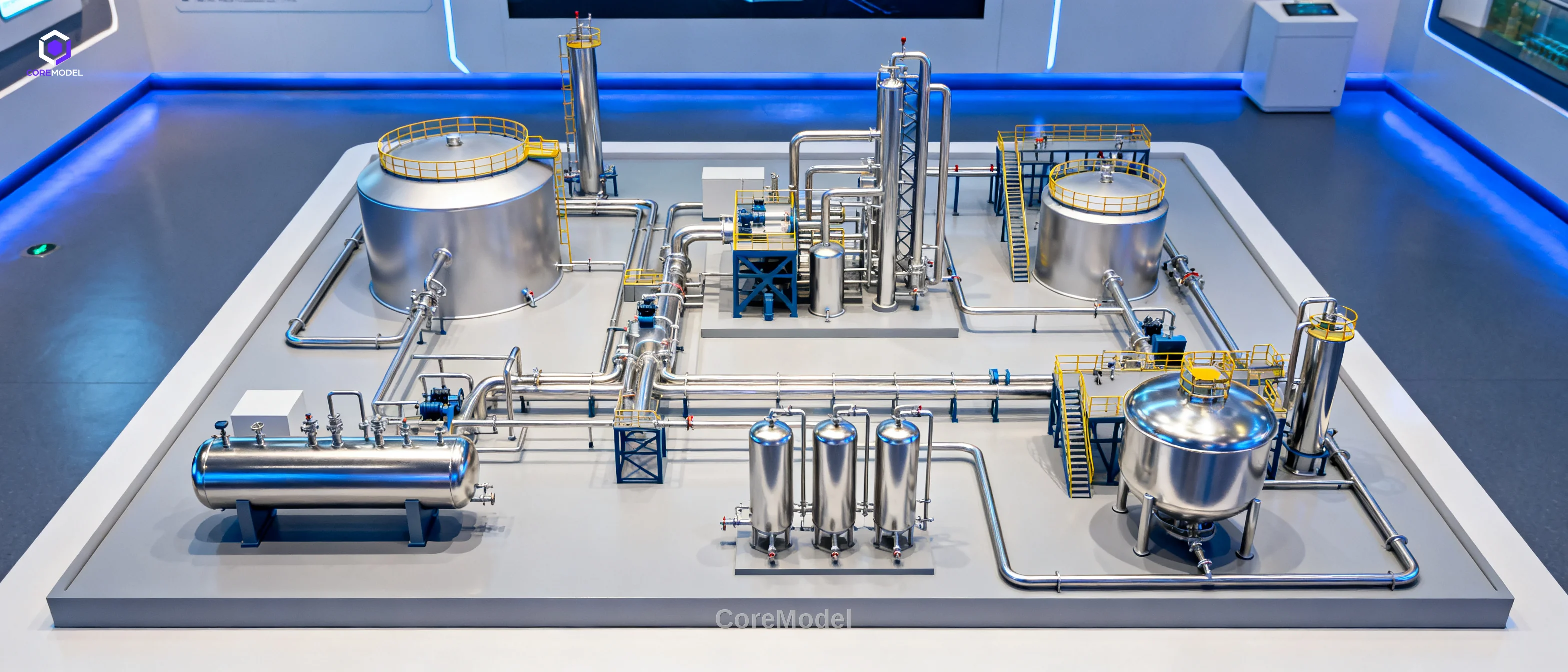 Hydrogen Plant Process Scale Model - A
