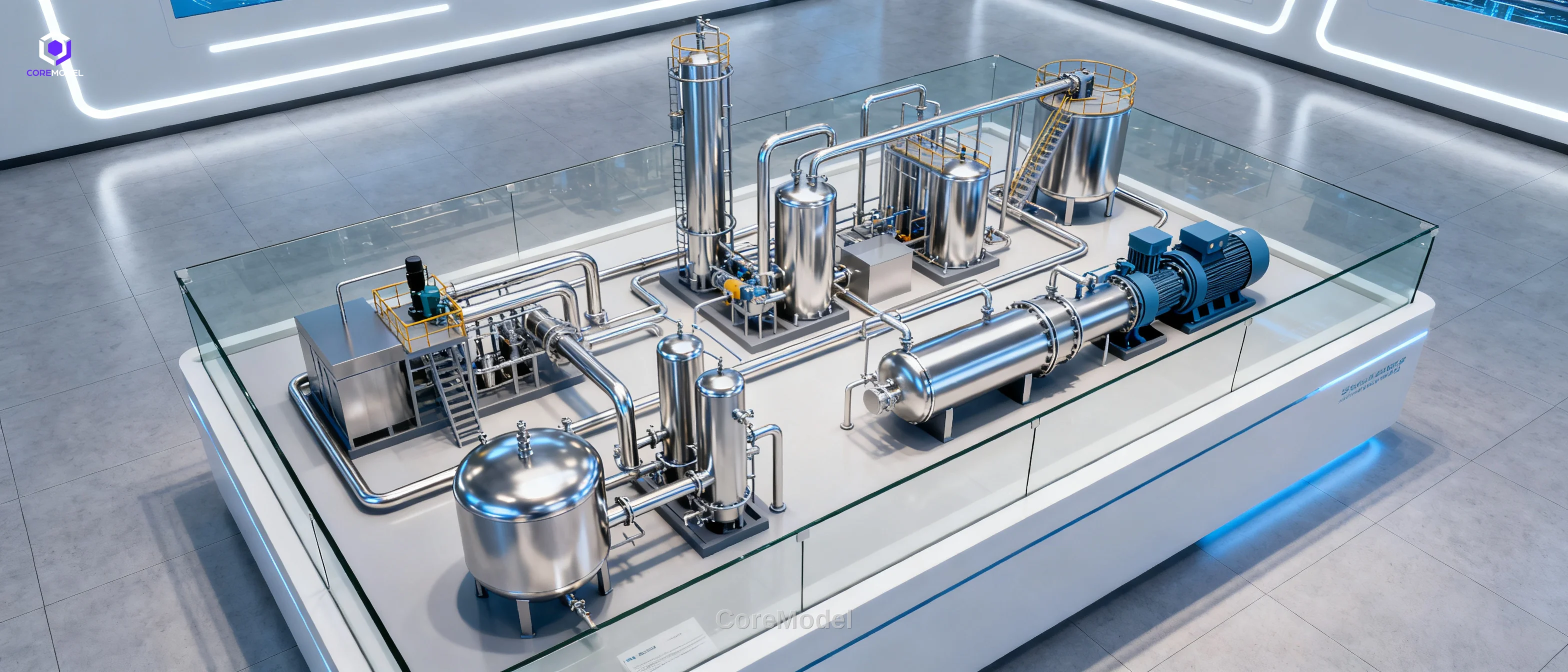 Hydrogen Plant Process Scale Model - B