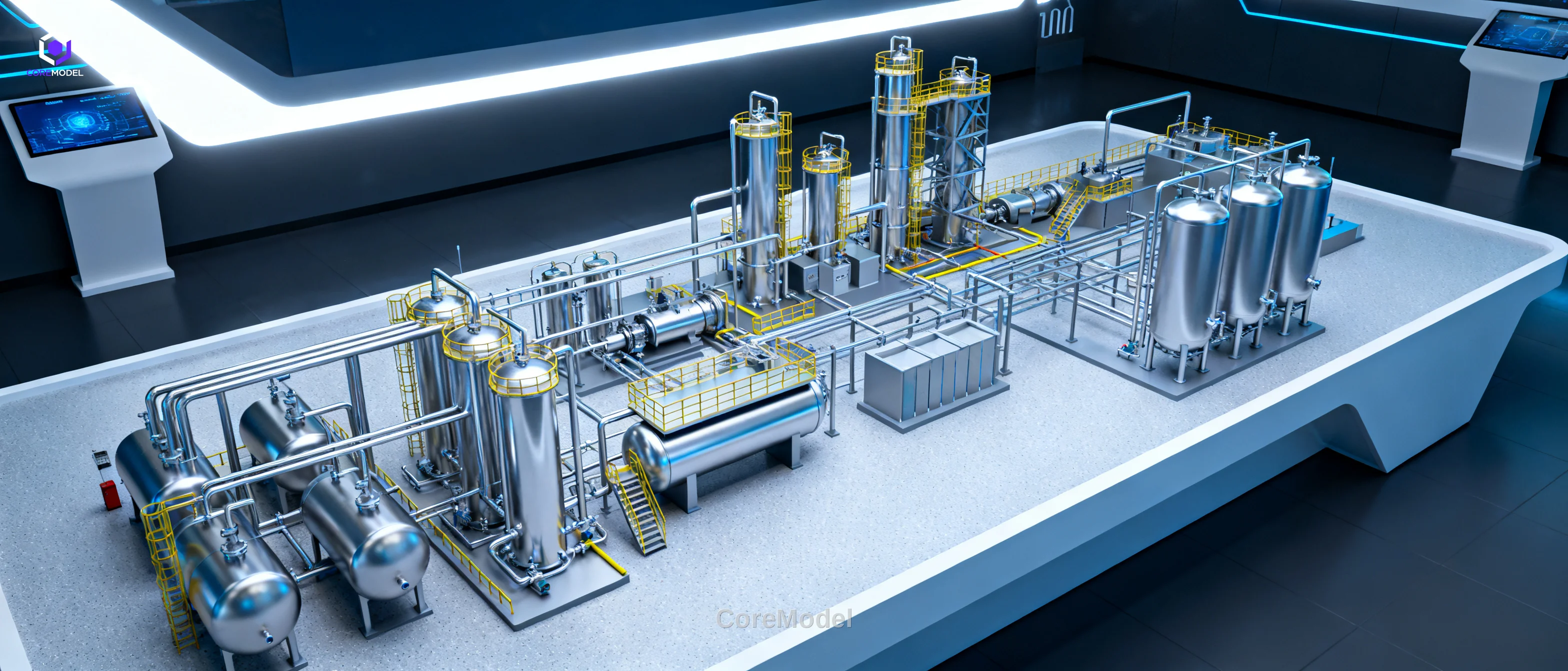 Hydrogen Plant Process Scale Model - C