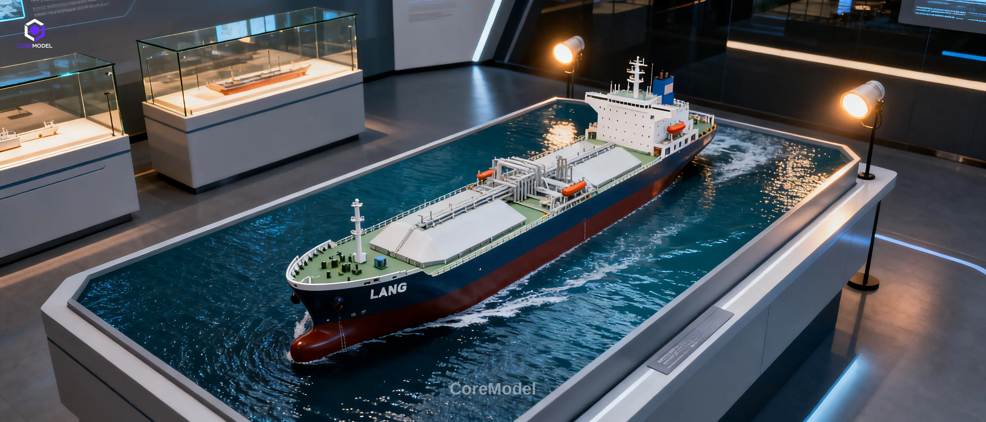 LNG Terminal Display Model - B