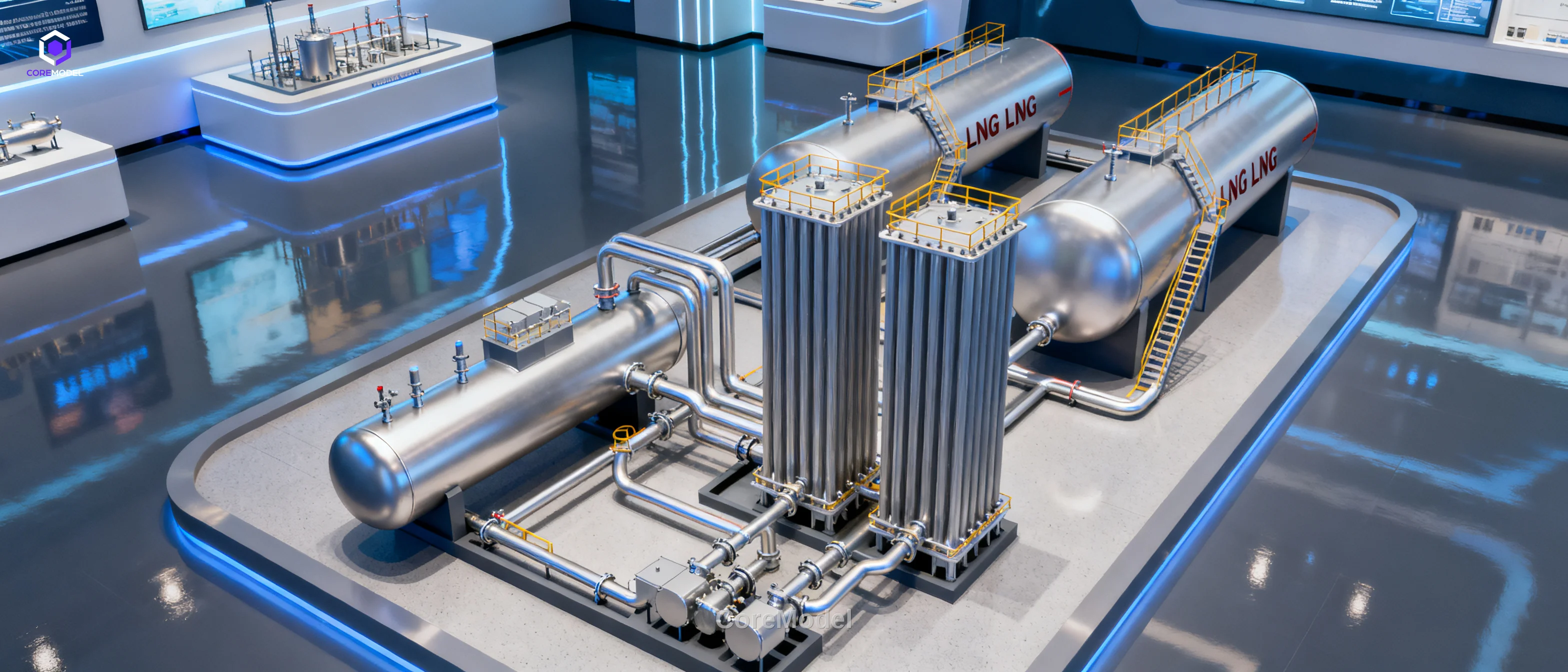 LNG Terminal Display Model - C