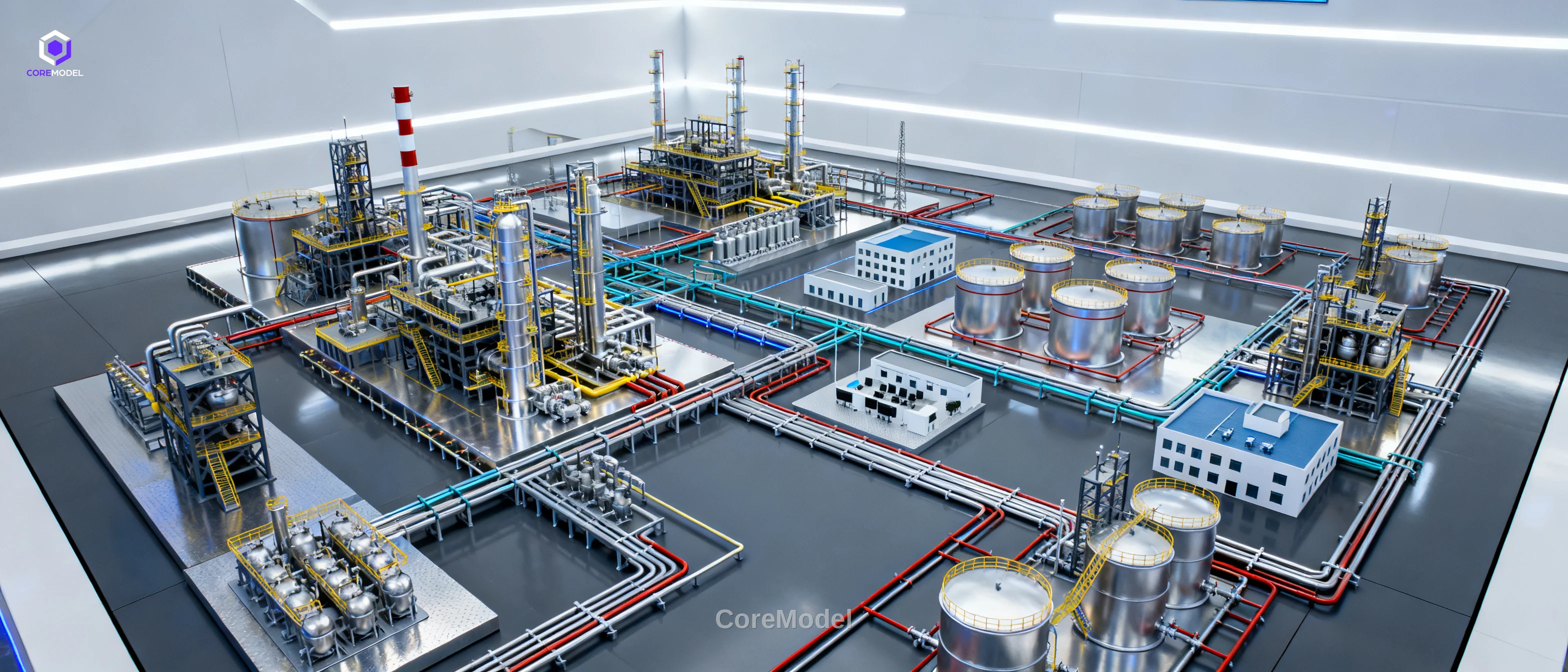 Chemical Plant Process Model - B
