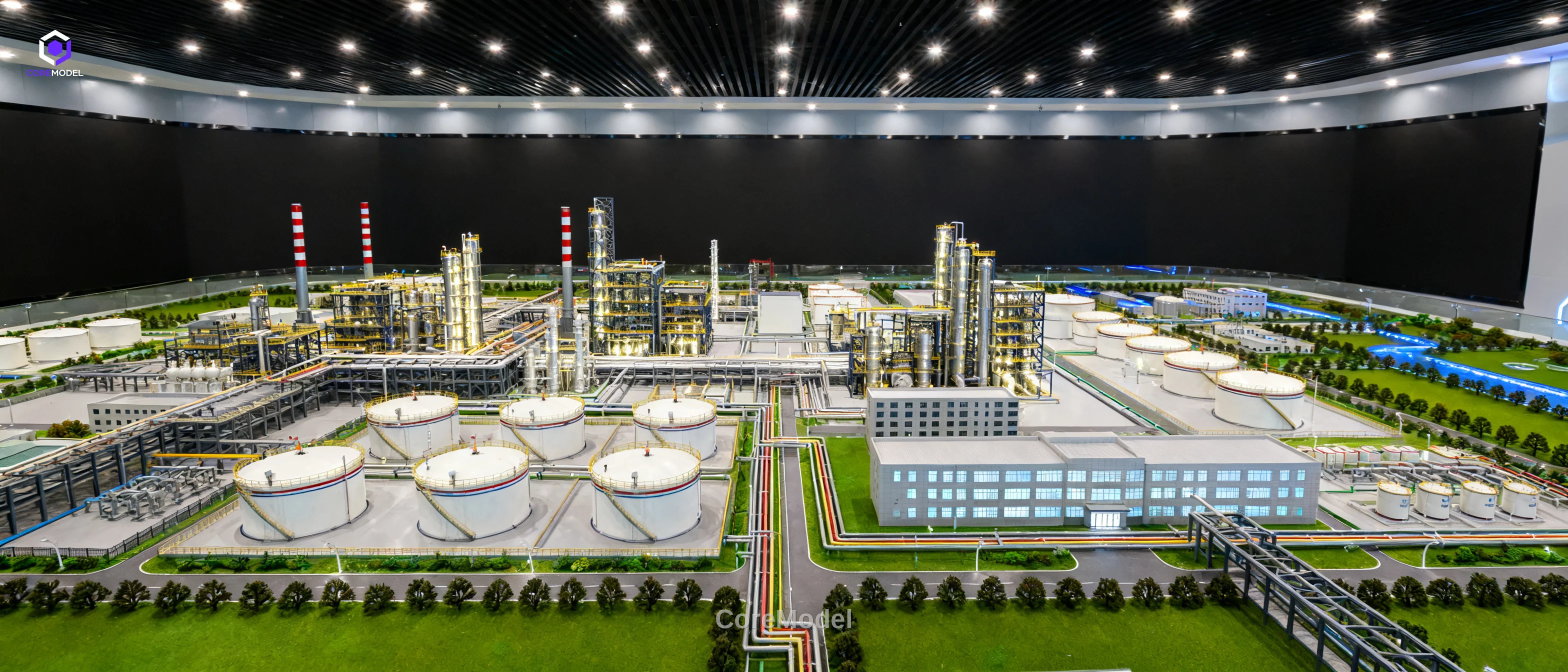 Chemical Plant Process Model - D
