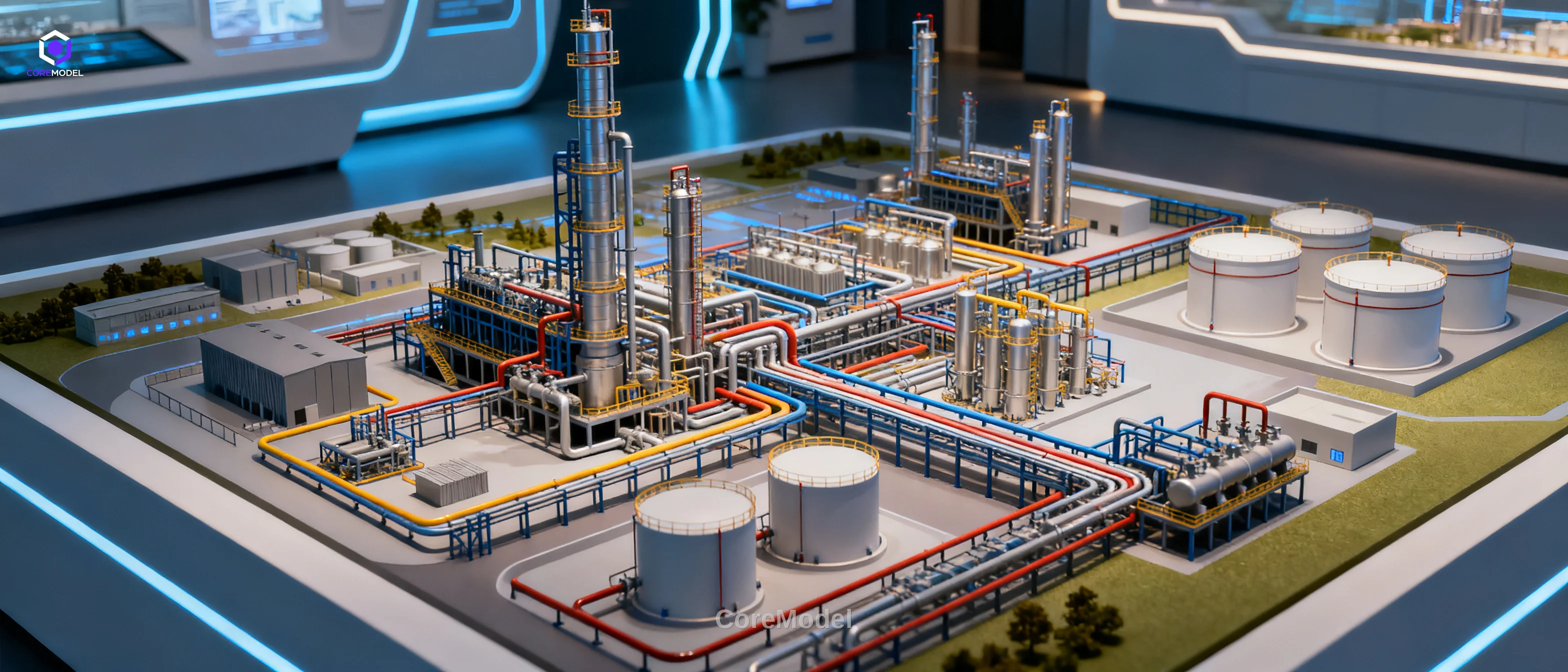Chemical Plant Process Model - E