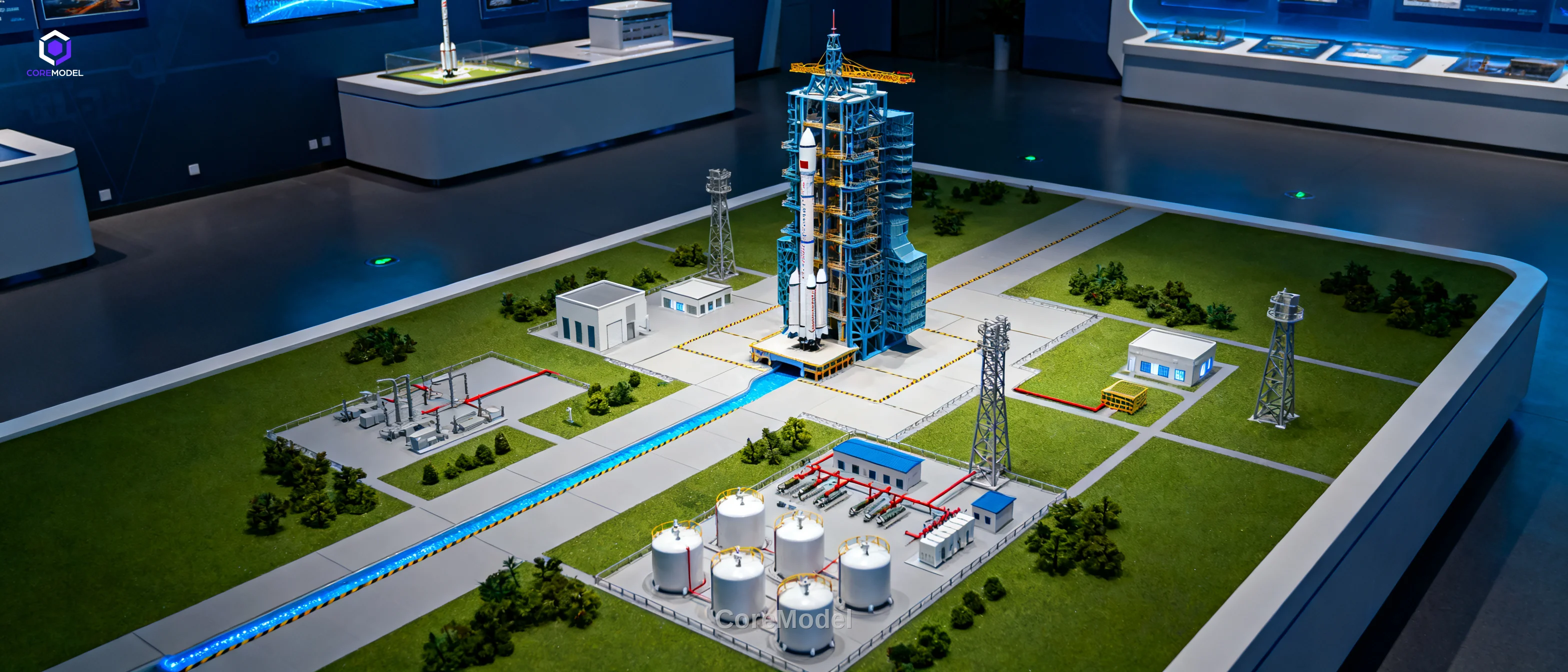 Defense System Display Model - B