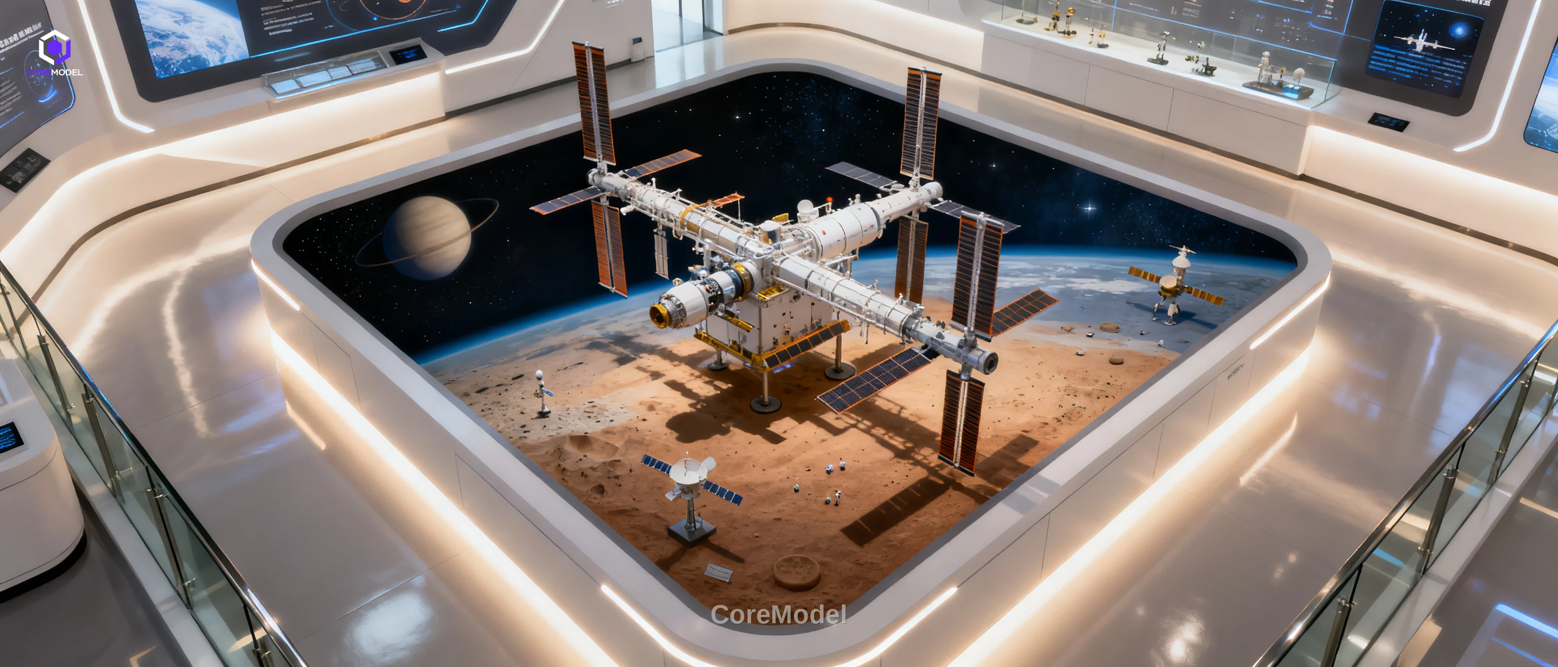 Launch Rocket Body Structural Scale Model - D