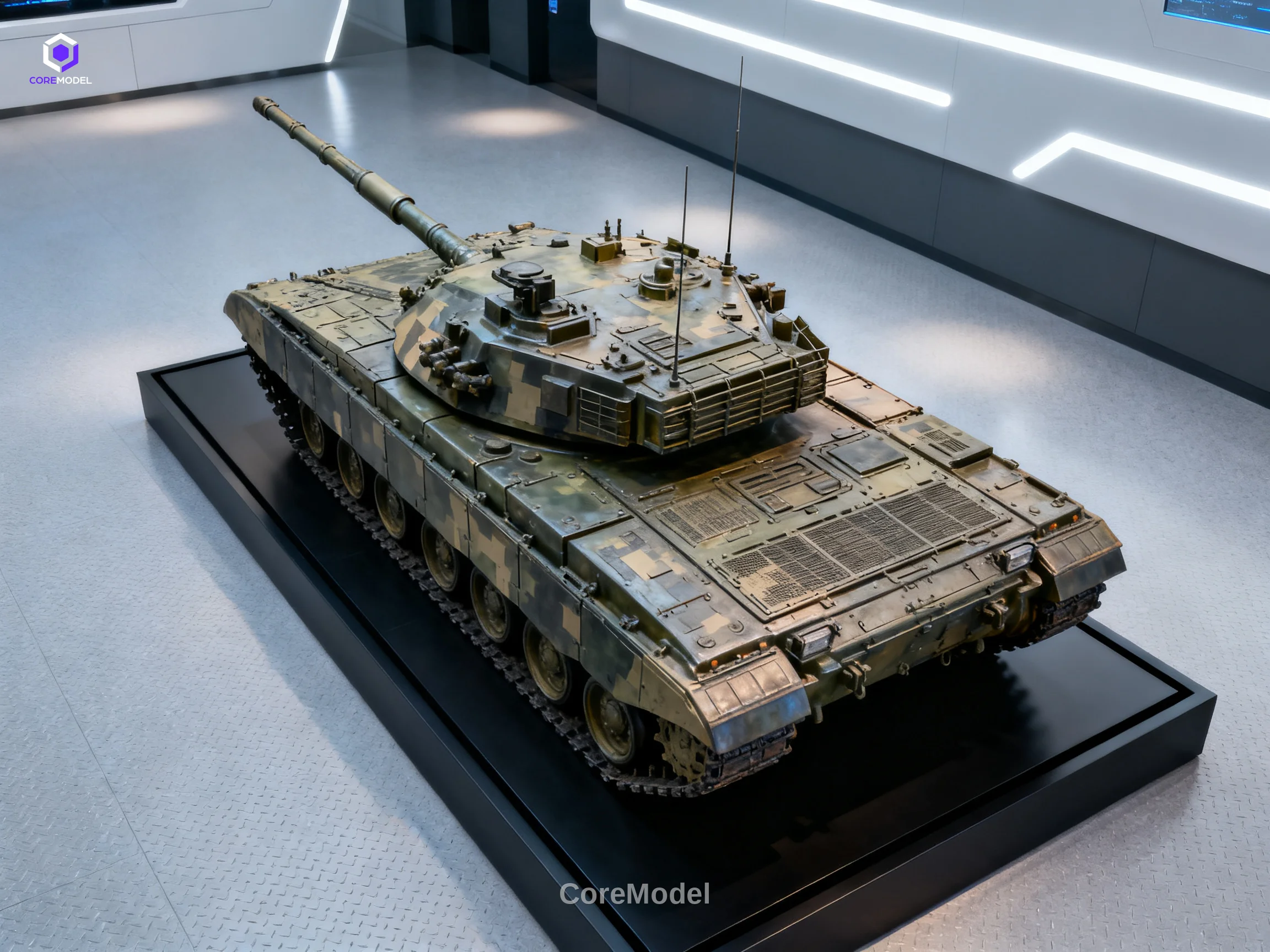 Aircraft Carrier Battle Group Scale Model - E