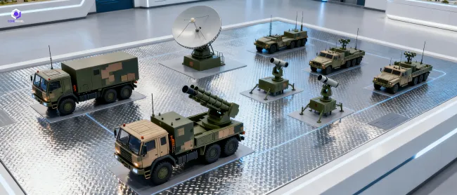 Optronic Countermeasure Equipment Scale Model - A