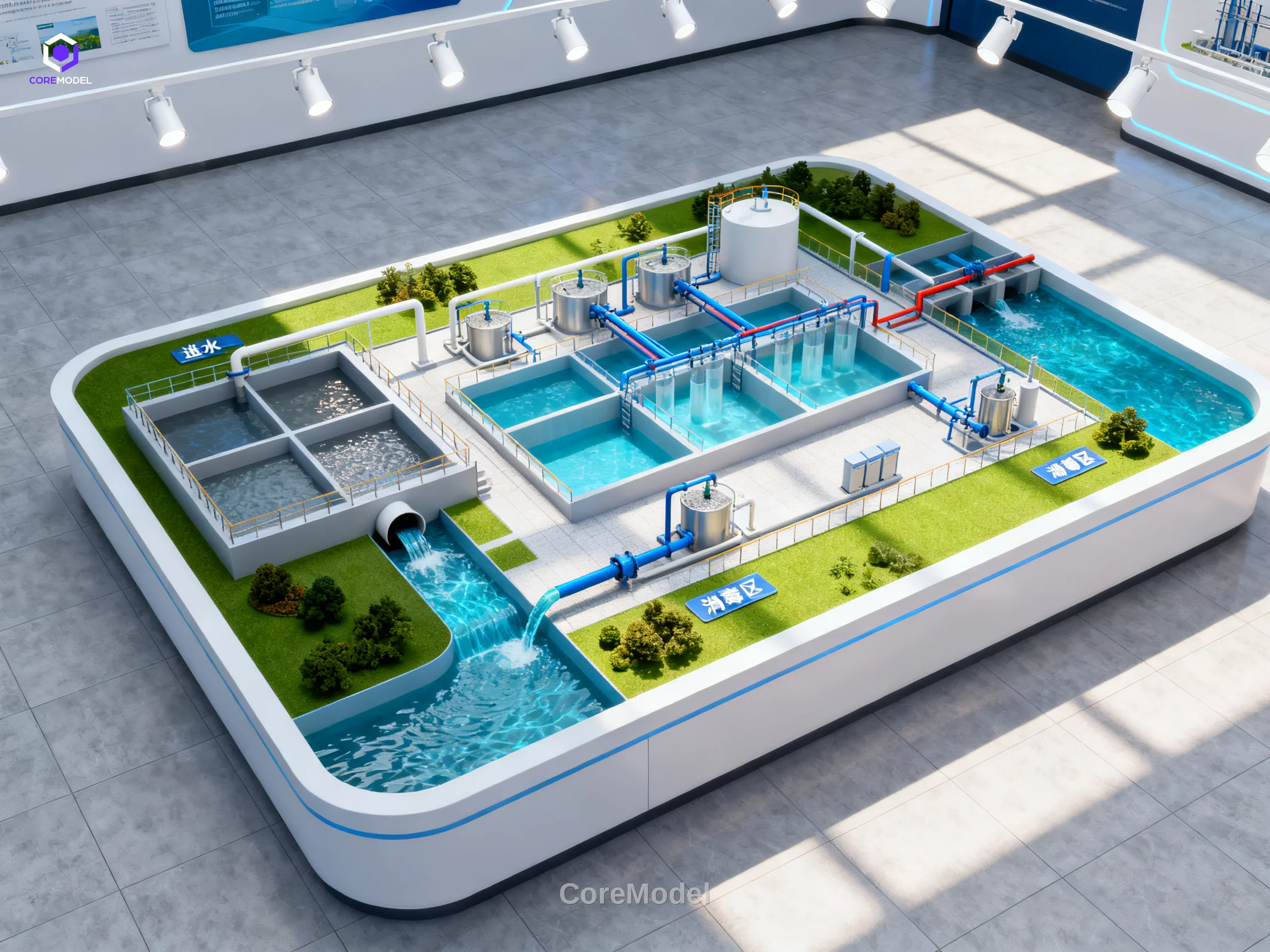 Special Sand Table for Industrial Wastewater - E