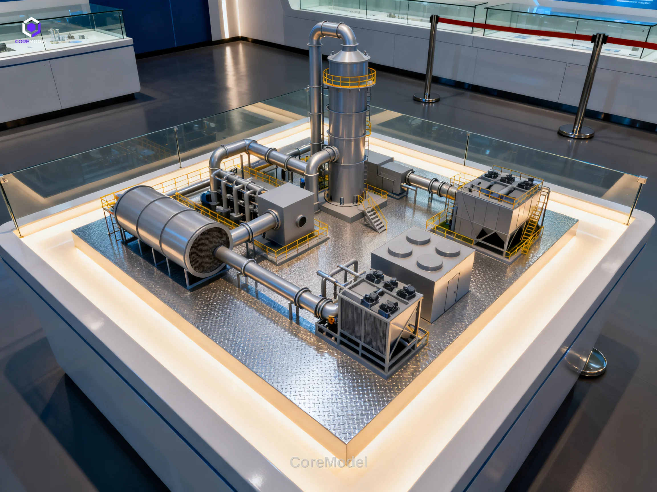 Waste Management Facility Model - A