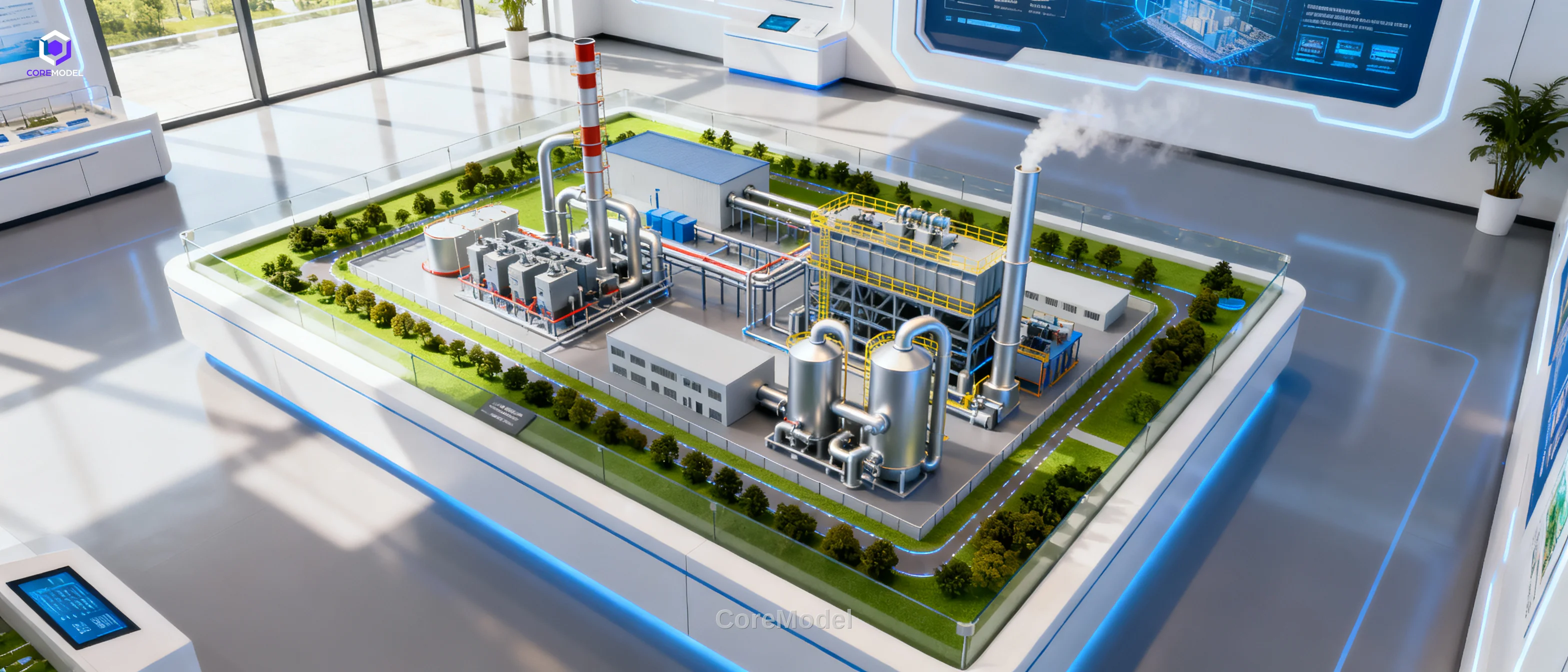 Waste Management Facility Scale Model - B