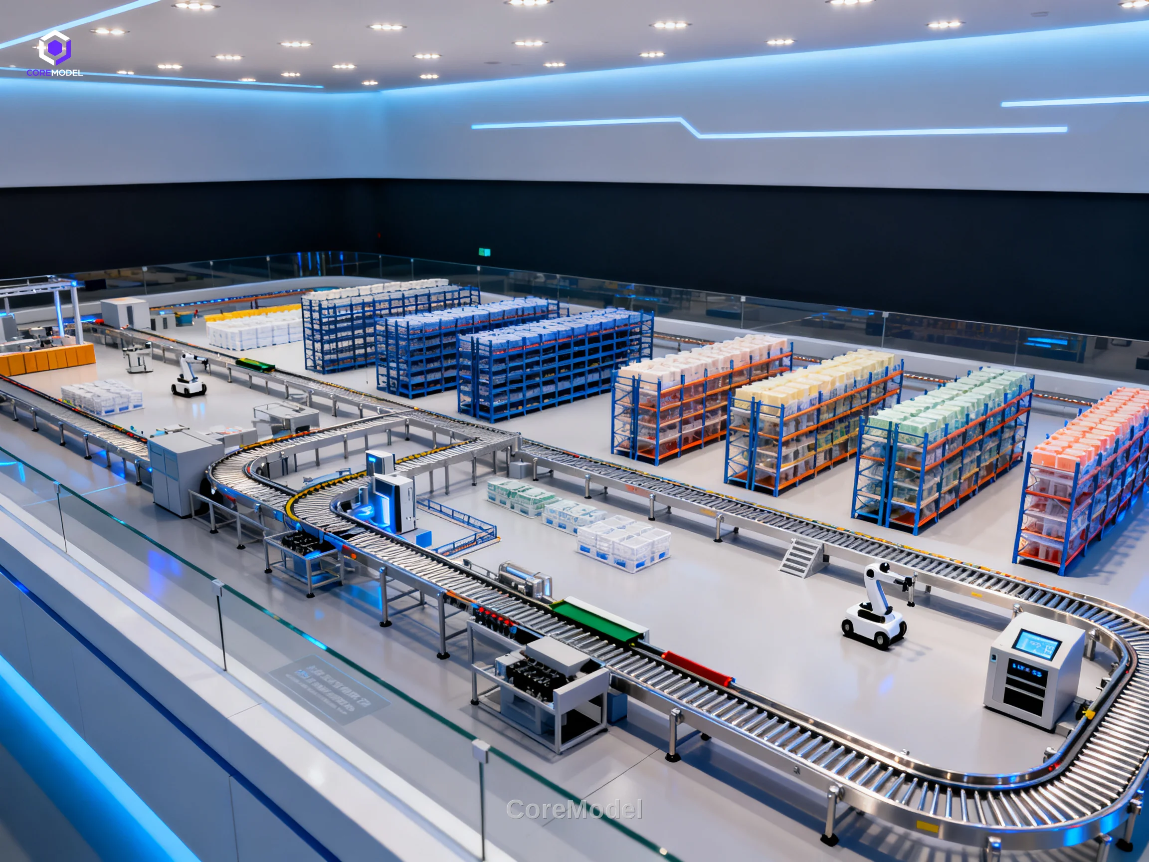 Port Terminal Scale Model - C