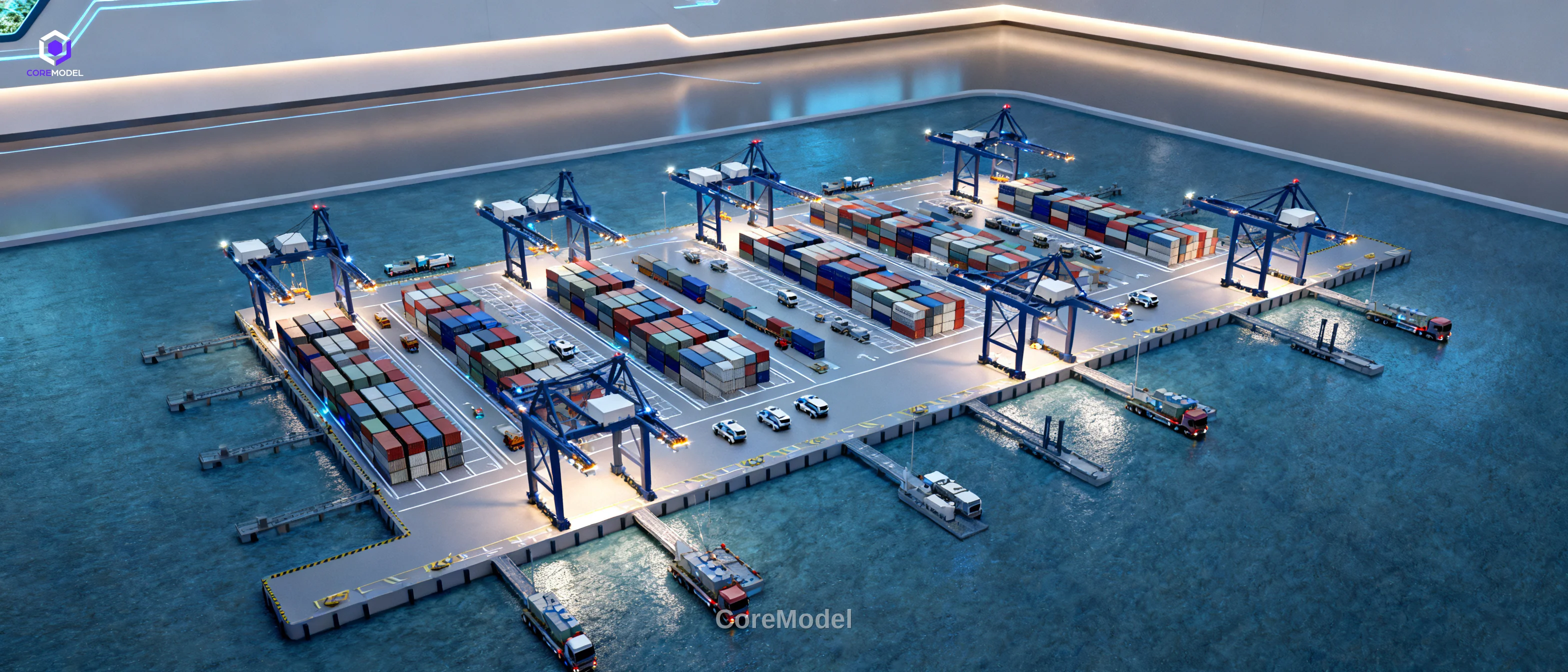 Automated Warehouse Model - A