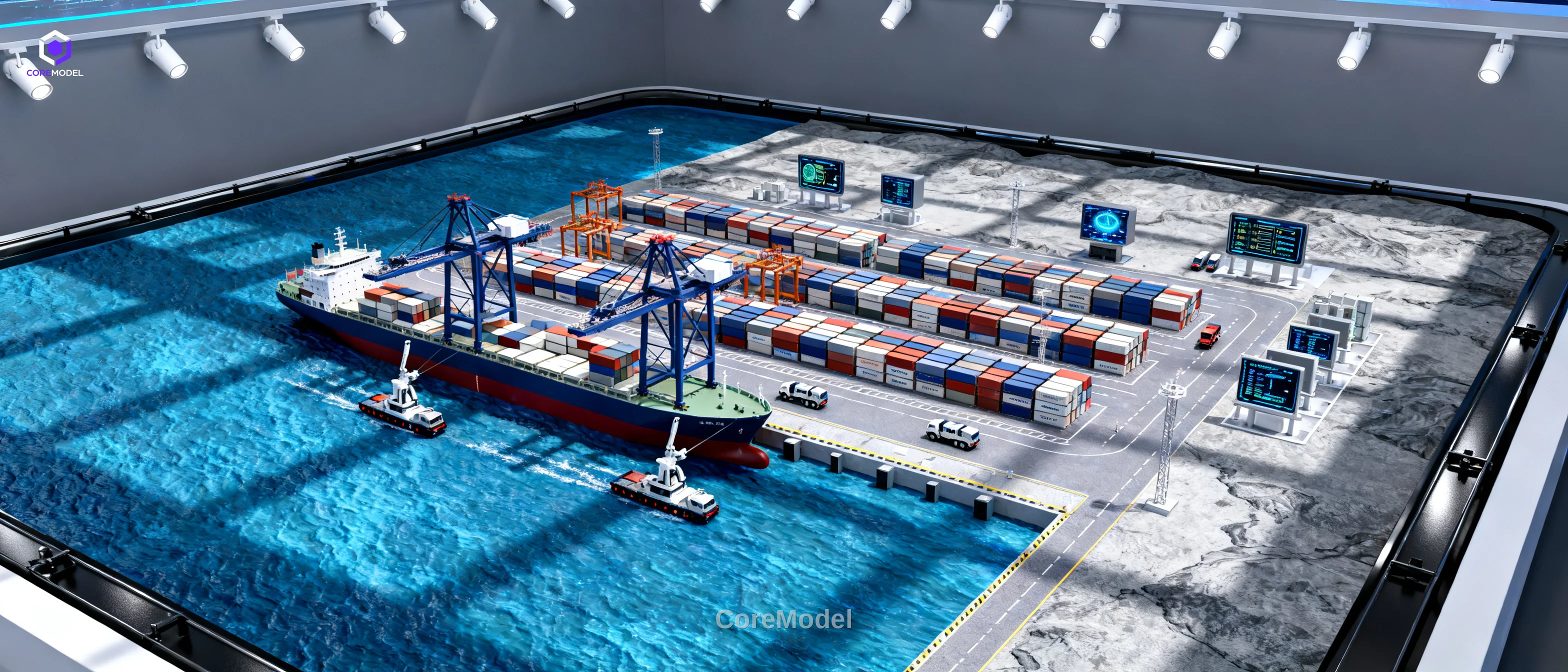 Automated Warehouse Model - E