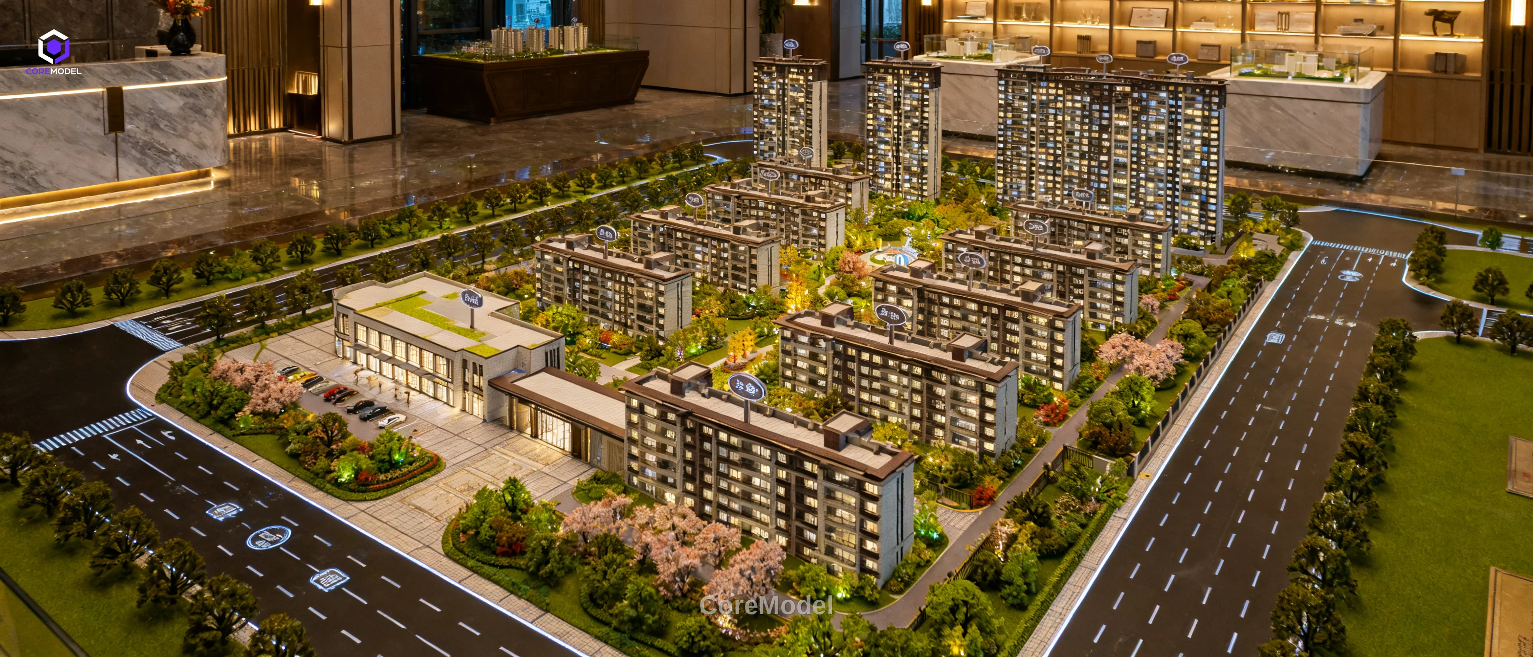 Urban Master Plan Scale Model - C
