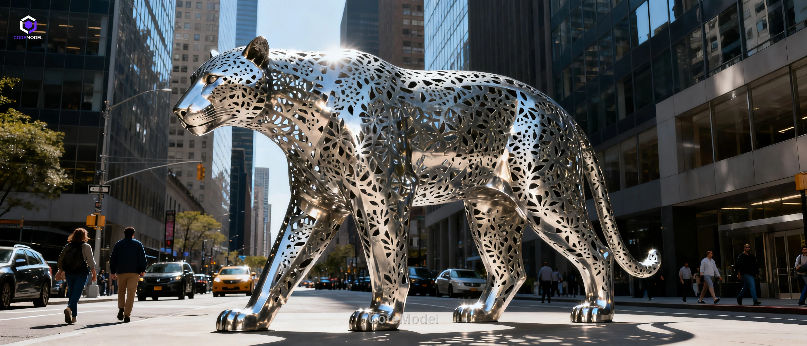 Art Sculpture Installation Scale Model - C