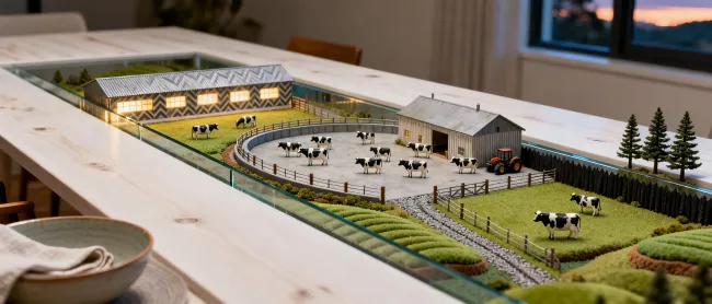 Dairy Farm Diorama Models: Precision Scale Solutions for Agriculture
