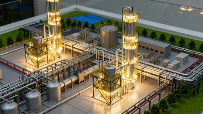Refinery Scale Models: Precision Engineering for Industry